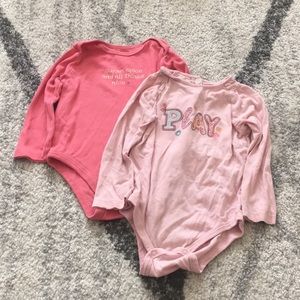 ⚡️$4 FLASH SALE⚡️ Bodysuits Baby Girl 18-24